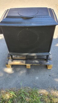 Litinová kamna Jotul F 8 TD modročerný smalt - 5