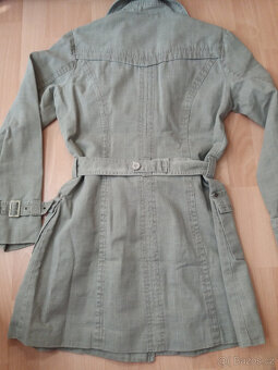 KABÁTEK DÁMSKÝ S PÁSKEM - 5