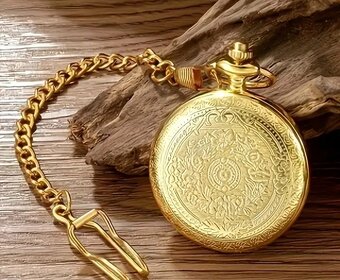 kapesní funkční retro hodinky-nové - 5