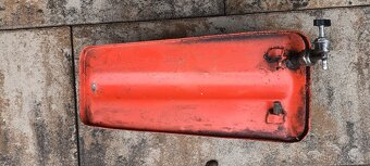 Babetta 210 - pěkná nádrž komplet červená - 5