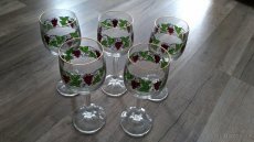 Skleničky na víno a likér - 5