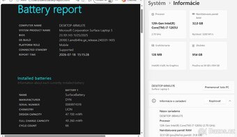 Microsoft Surface Laptop 5 15" | Core i7 • 32 GB • 1 TB SSD - 5