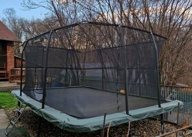 Mega trampolina jumpking rectangular 3,66 x 5,20 m - 5