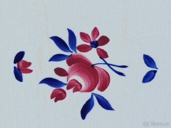 ART DECO FAJÁNS TÁC RUČNĚ MALOVANÝ GIEN FRANCIE - 5