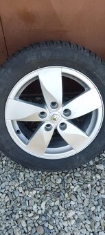 Originál ALU disky Renault 16" 5x114,3 6,5J ET 47 - 5