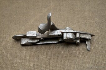 Historický perkusní zámek na pušku - funkční - 5
