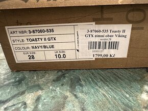Super Zimni goretex.boty-Top stav vel.28 - 5