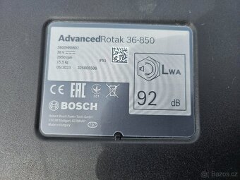 AKU sekačka BOSCH AdvancedRotak 36-850 LI 36V - 5