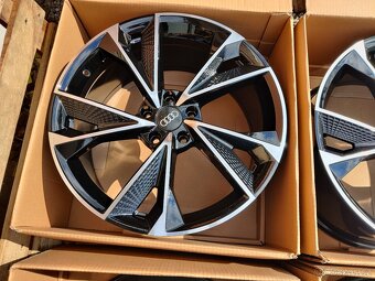 Sada ALU 5x112 R19 design RS ⚫MACHINED BLACK⚫ - 5