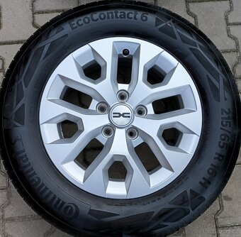 Originál sada disků Dacia Duster 5x114,3 R16 - 5