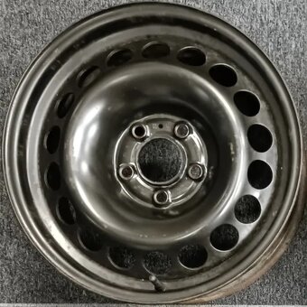 Plechové disky Audi 7Jx16 ET39 5x112 66,6 - 4ks - 5