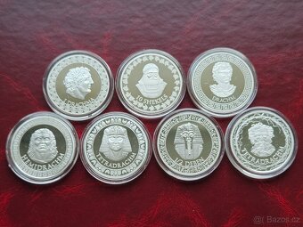 7x 1 oz stříbrná mince 7 divů světa - 5