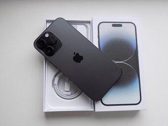 APPLE iPhone 14 Pro MAX 256GB Space Black - ZÁRUKA -TOP STAV - 5