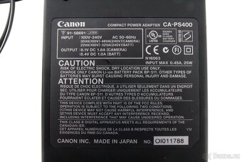 Duální Nabíječka Canon CA-PS400 pro baterie BP-511 - 5
