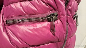 Dámská zimní bunda fialová vel. 40 - 5