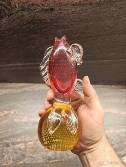 Váza hutní sklo ÚUŘ Praha sklárna Škrdlovice - 5