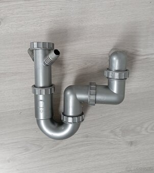 Kulatý dřez IKEA + sifon + baterie - 5