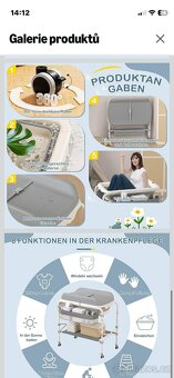 Přebalovací pult s vaničkou. - 5