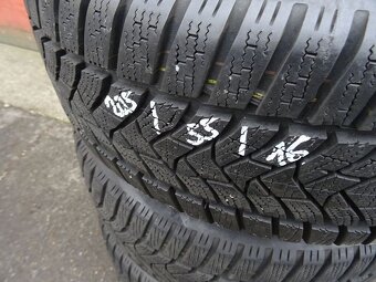 Zimní pneu Dunlop Winter SP5 ,205/55/16, 4 ks, 6 a 8 mm - 5