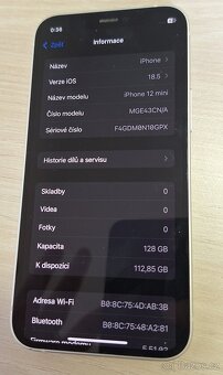 Apple Iphone 12 Mini 128 Gb - white / super stav - 5