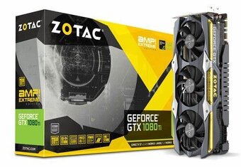 Herní PC R5 5600X / GTX 1080 Ti / 32” mon. / kl.+myš - 5