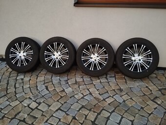 ALU 4x100 r15x6,5j ET 35, 195/65/15 4x6mm - 5