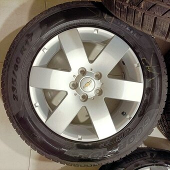 17" ALU kola – 5x115 – CHEVROLET (OPEL) Disky: Elektrony o - 5