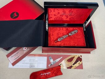 Sběratelské stříbrné plnící pero Montegrappa Bruce-Lee - 5