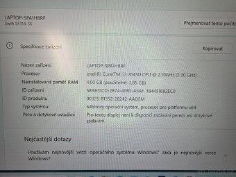 Notebook Acer Swift 3 SF314-56 (N17W7) - 5