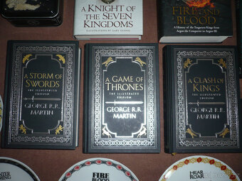 Kolekce ilustrovanych knih Hry o Truny Game of Throne v ang - 5