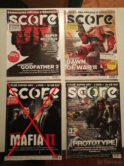 Časopisy SCORE č. 3 - 5