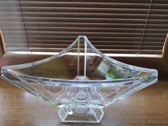 Křišťálová mísa Bohemia velká 32cm, 3,75 kg za třetinu - 5