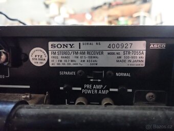 Prodám SONY RECEIVER, Made in Japan 1977 - 5