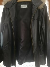 Dámská kožená bunda Calypso, vel. 50, PRSA 60 CM, BOKY 60 CM - 5