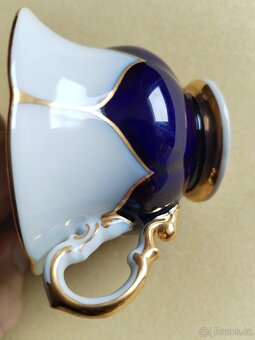 Meissen (Mišeň) šálka s podšálkou - 5