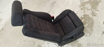 Bmw e34 M5 sedan Alcantara Hurricane sedacky - 5