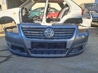 VW PASSAT B6 přední nárazník kompletní LA7T - 5