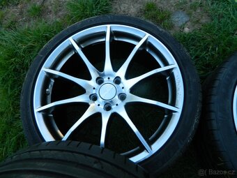 alu kola 5x108 r18+letní pneu - 5