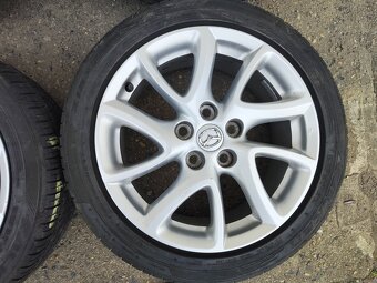 17"letní alu sada 5x114 origo Mazda 3 6 5 205/50 Falken - 5