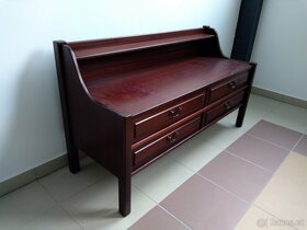 Komoda se zrcadlem, starožitné - 5