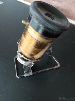 Starožitný kapesní mikroskop - 5