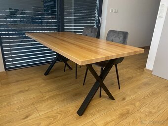 Kovové nohy na stůl – více tvarů (2 ks v sadě) - 5