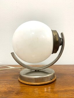 Retro lampička ArtDeco chrom - 5