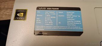 Sony Vaio s nVidia kartou - 5