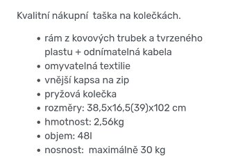 TAŠKA NA KOLEČKÁCH - 5