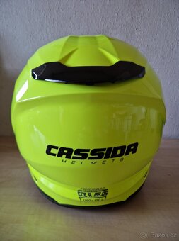 Výklopná moto přilba Cassida Compress 2.0 Refraction XXL - 5