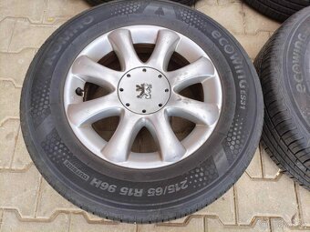 Peugeot 807 letní sada kol 215/65 r15 - 5
