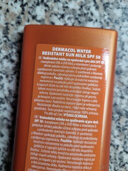 Nové mléko na opalování s SPF 50 zn. Dermacol, 200 ml - 5