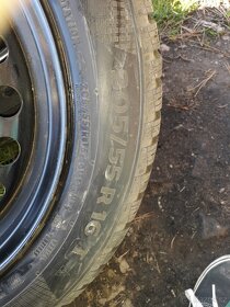 Zimní kola R16 205/55 ET 50 6 1/2J×16 - 5