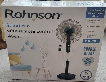 Ventilator, větrák Rohnson R-838, Double Blade - 5